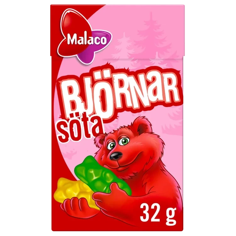 Søte Bjørner 32g Cloetta