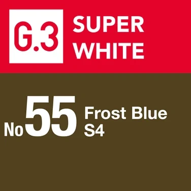 G3 Super White No55 Frost Blue S4