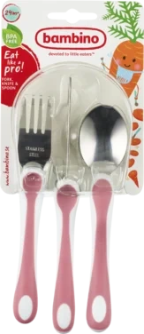Bambino Bestikk Fork/Knife/Spoon