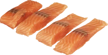 Atlantisk Laks Porsjoner Fryst u/Skinn (4 X125g) X 16pk