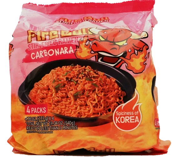 FireBull Ramen Carbonara 4x135g