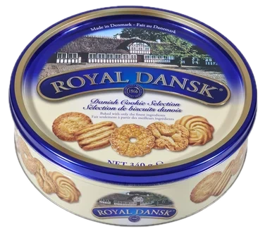 Danish Cookie Selection 340g Royal Dansk