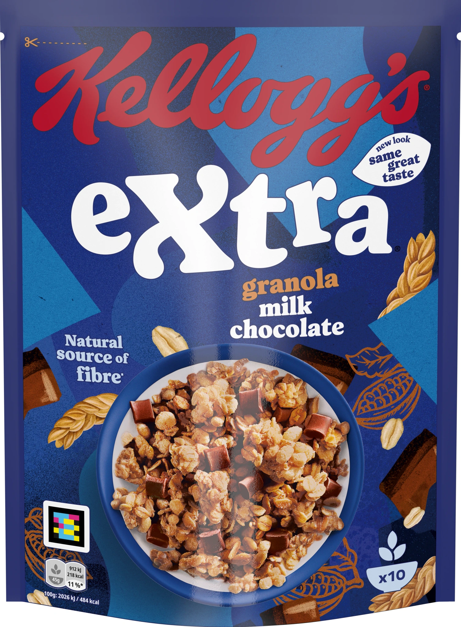 Granola Extra Milk chocolate