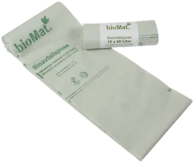 Avfallssekk (løftende) 60l Wavetop Bio Komposterbar Biomat