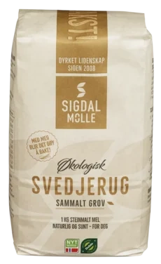 Svedjerug Grovmalt 1 kg Mel Økologisk