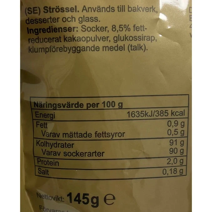 Choklad Strössel