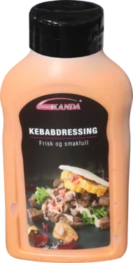 Kebabdressing Medium 300ml Kanda As