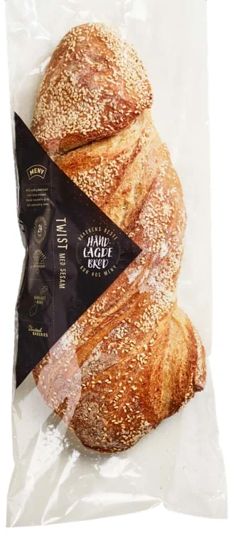 Twistbrød m/Sesam Håndlagd