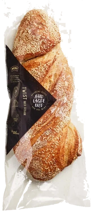 Twistbrød m/Sesam Håndlagd