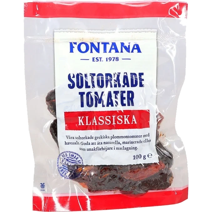 Soltorkade Tomater