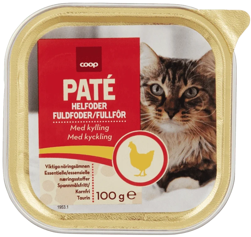 Coop Catz Kylling Pate 100g