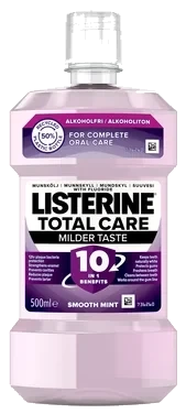 Listerine® Total Care Milder Taste Munnskyll, 500 ml