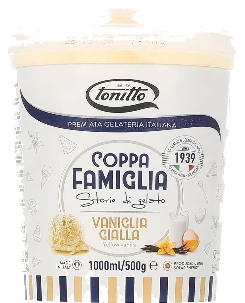 Coppa famiglia vanilje 1 l