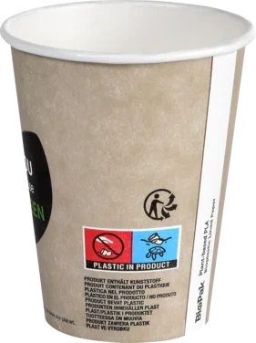 Pappbeger 24cl Eco/varm Dr Thank You