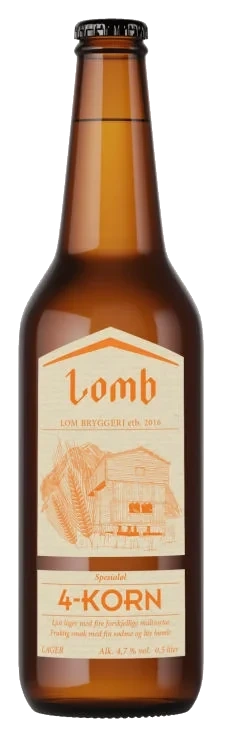 4-korn 0,5l Fl Lom Bryggeri