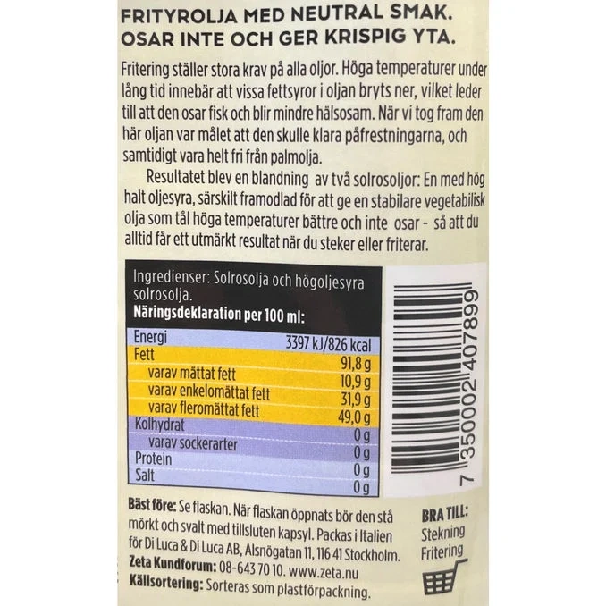 Frityrolja