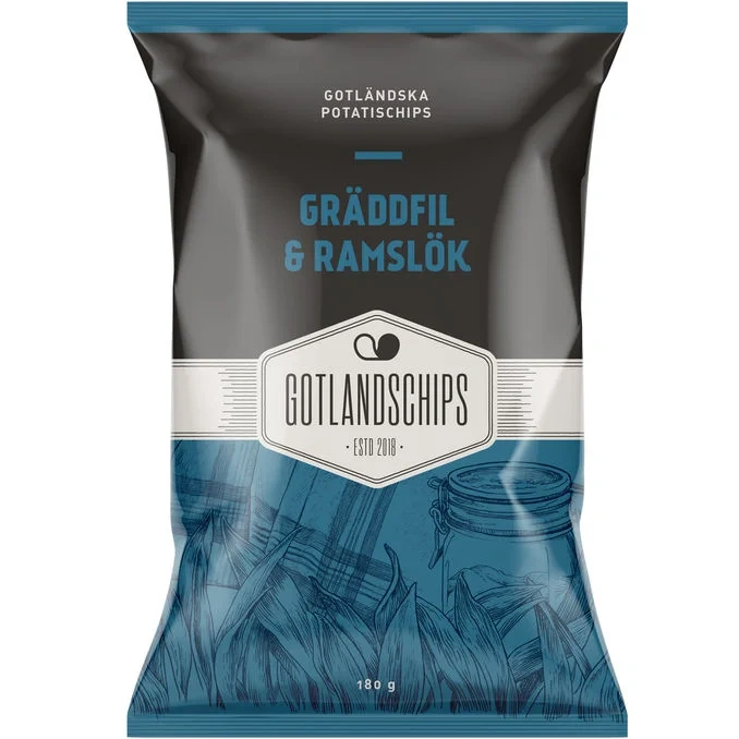 Chips Gräddfil & Ramslök