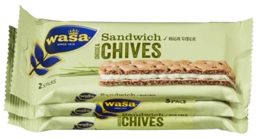 Wasa Sandwich Gressløk 3x37g