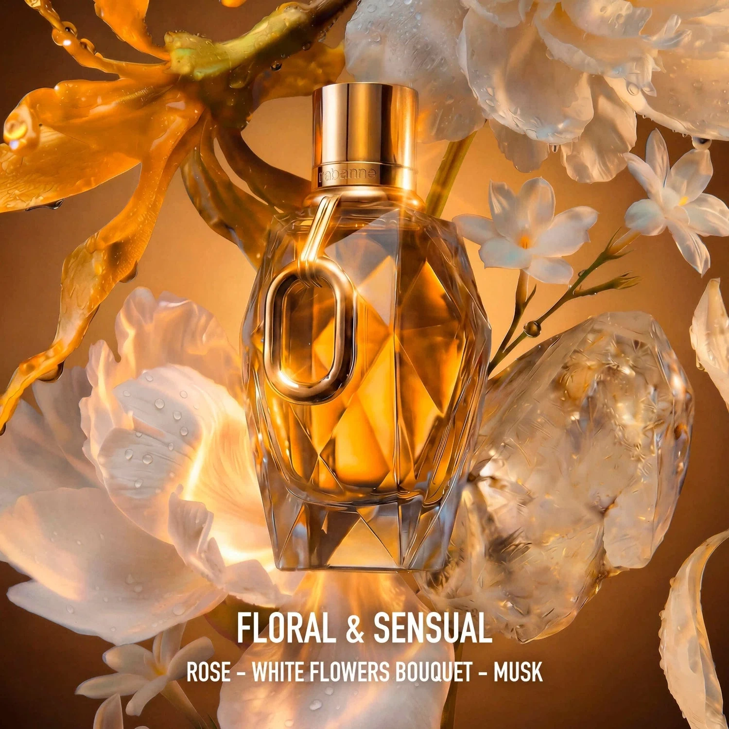 Rabanne Million Gold for Her EdP 50 ml, Refillable