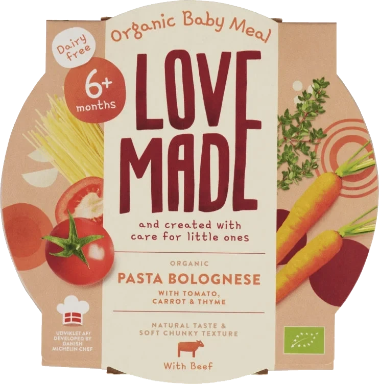Pasta Bolognese Øko 6mnd 185g