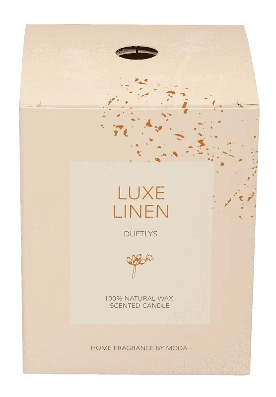 Moda Duftlys Luxe Linen 50 timer