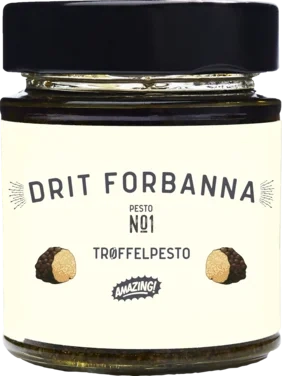 Pesto No 1 Trøffel 135g Drit Forbanna