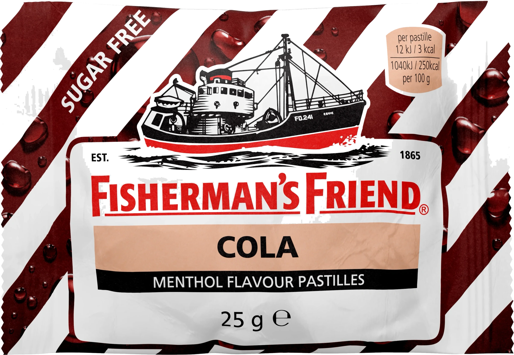 Halstabletter Cola Sockerfri