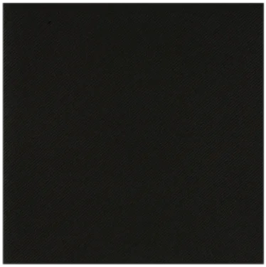 Middagsserviett,, 40x40cm, Sort, Airlaid, 1/4 Fold