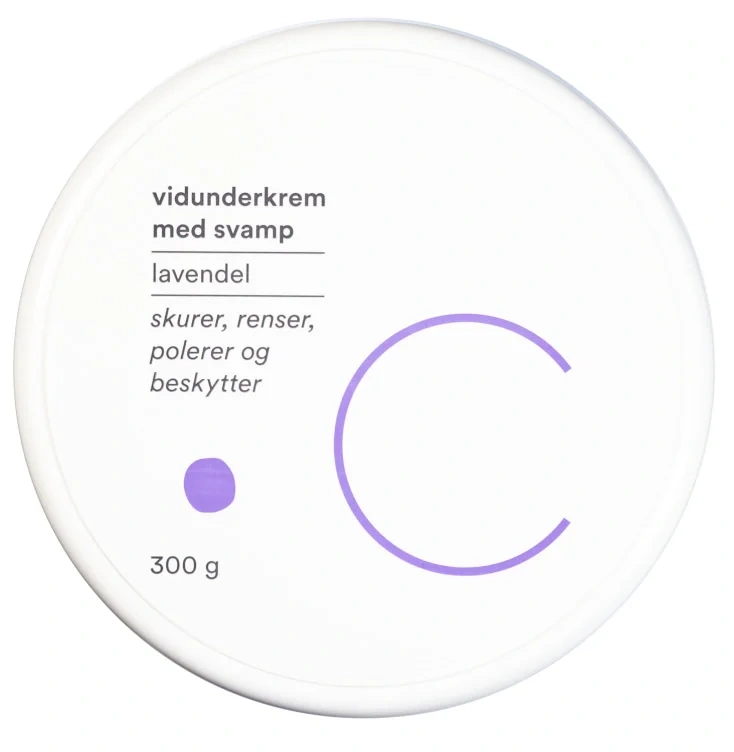 C Vidunderkrem Lavendel m/Svamp 300g C Soaps