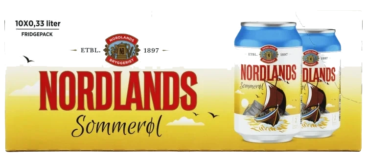 Nordlands Sommerøl 0,33l 10bx