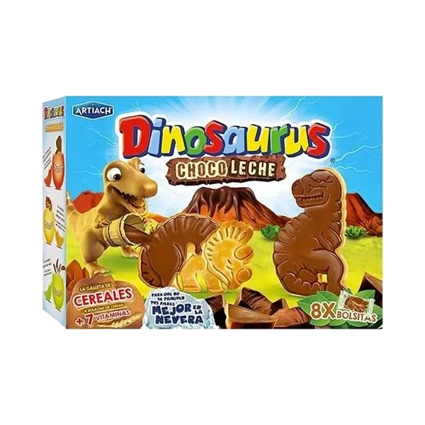 Dinosaurkjeks med Melkesjokolade 340g