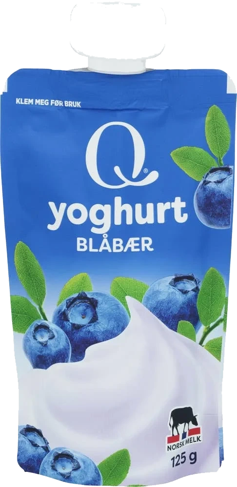 Q frokostyoghurt blåbær