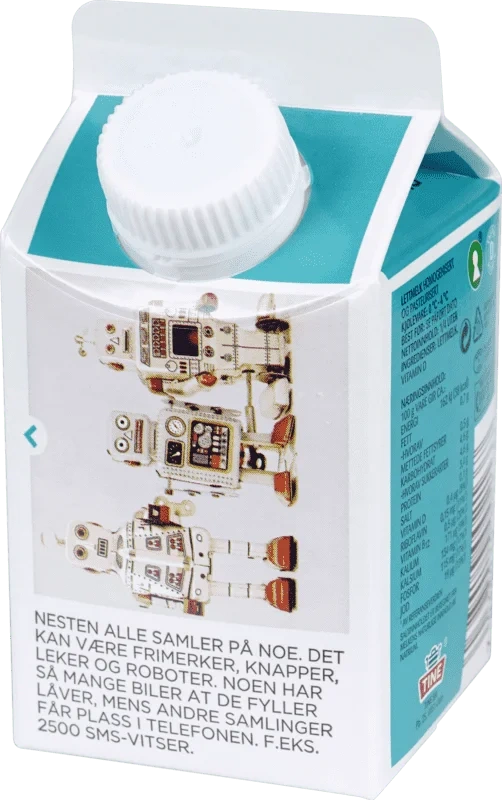 Tine Lettmelk 0,5% fett 1/4l