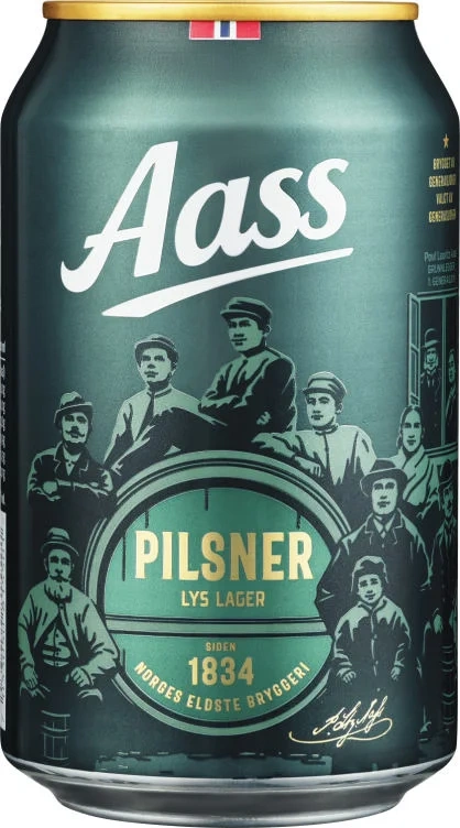 Aass Pilsner 0.33l bx