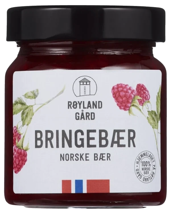Bringebærsyltetøy 225g Røyland