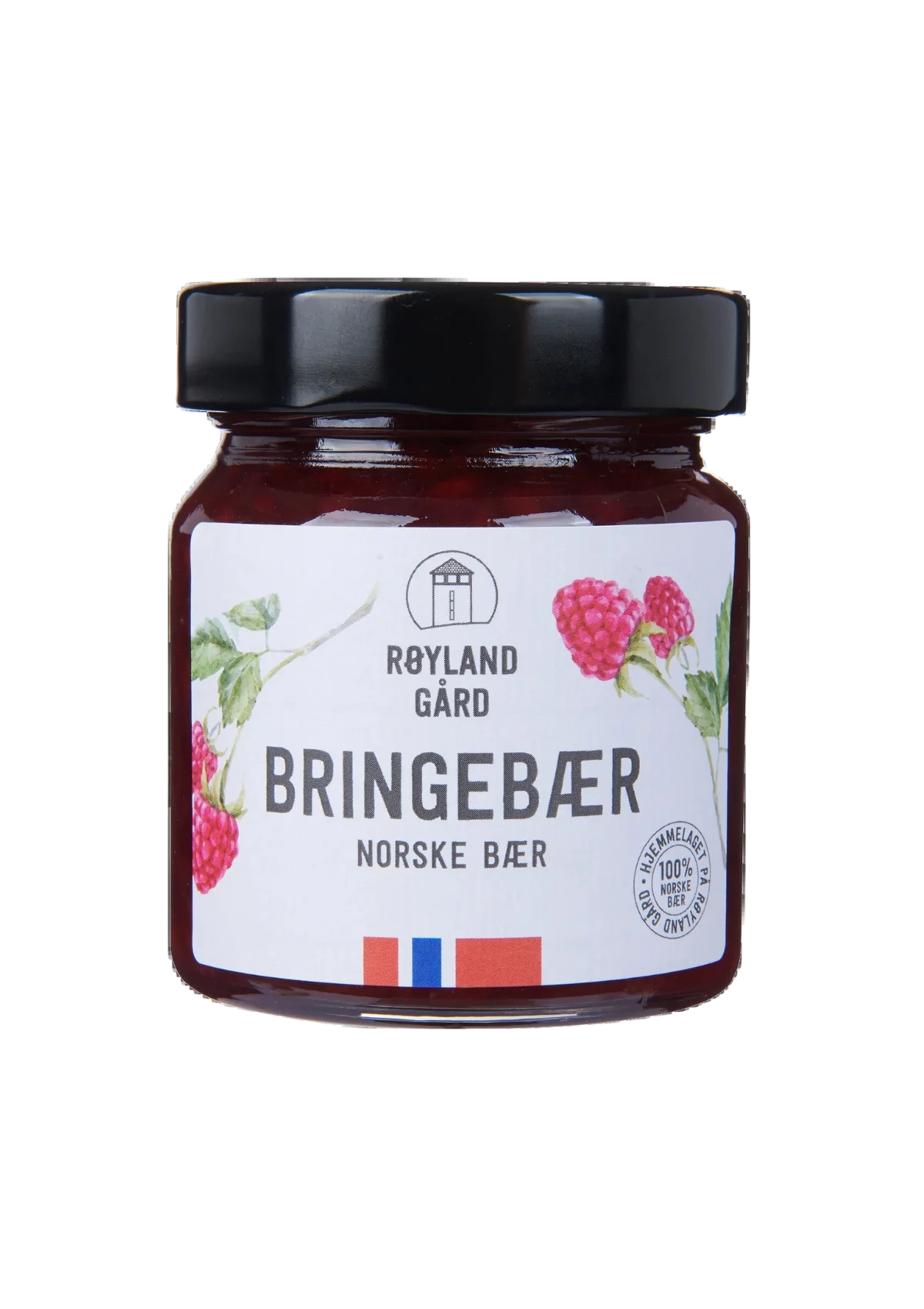Bringebærsyltetøy 225g Røyland