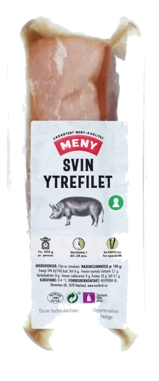 Svin Ytrefilet Ca500g Meny