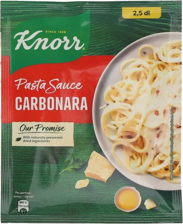 Carbonara Pastasaus 27g Knorr