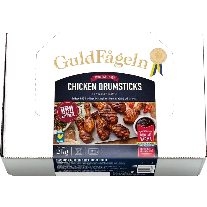 Chicken drumsticks Fryst 2kg Guldfågeln
