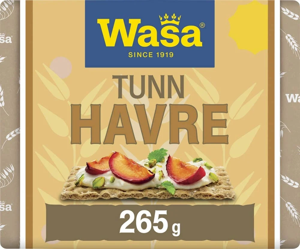Havreknekkebrød Tynt 265g Wasa