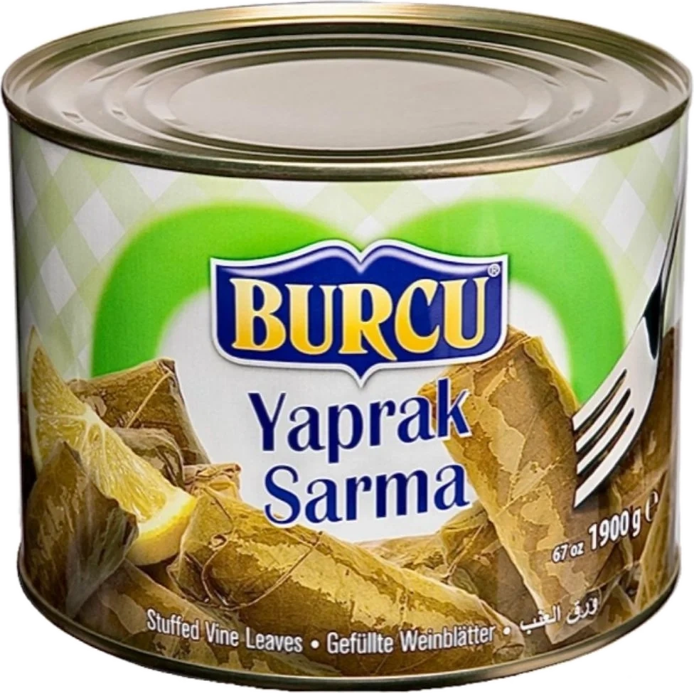 Burcu Fylte Vinblader med Ris 200g