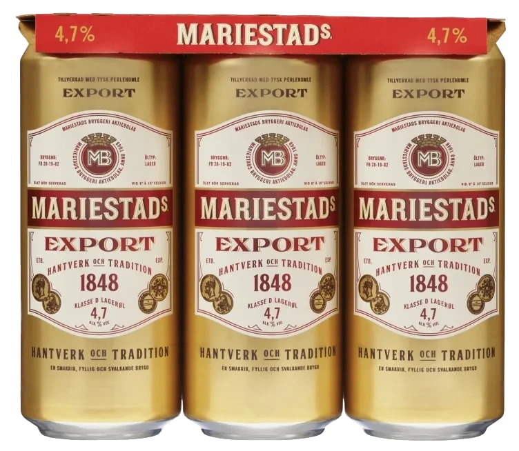 Mariestads Export 0,5lx6 boks
