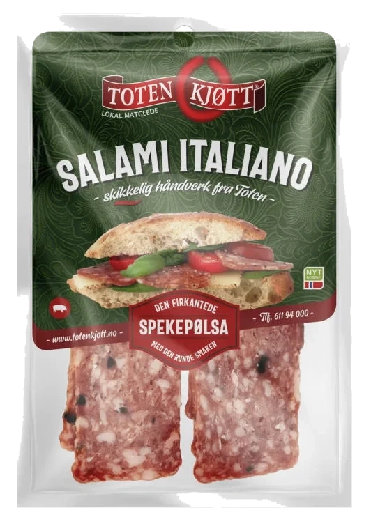 Salami Italiano 100g Toten Kjøtt