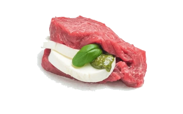 Angus Mørbrad m/Mozzarella & Pesto pr Kg