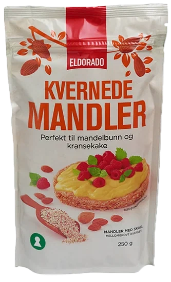 Kvernede Mandler 250g