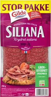 Salami Siliana Skivet 250g