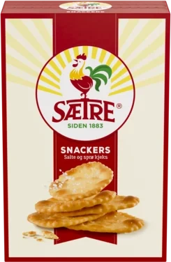 Sætre Snackers Salt 120g