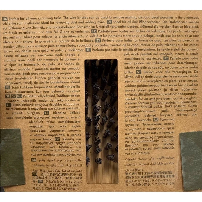 Double-Sided Pin Brush Hundar