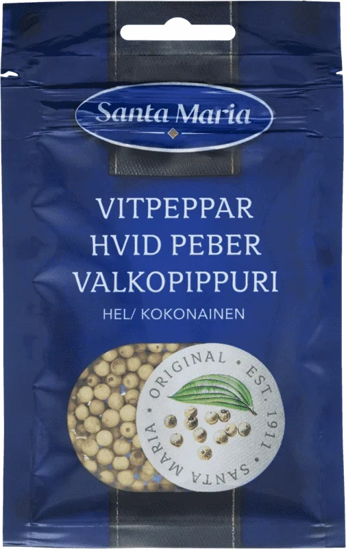 Santa Maria Hel Hvit Pepper 24g