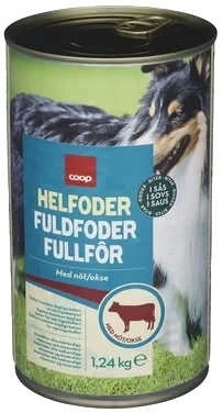 Dog Food Wet Beef Chunks In Gravy